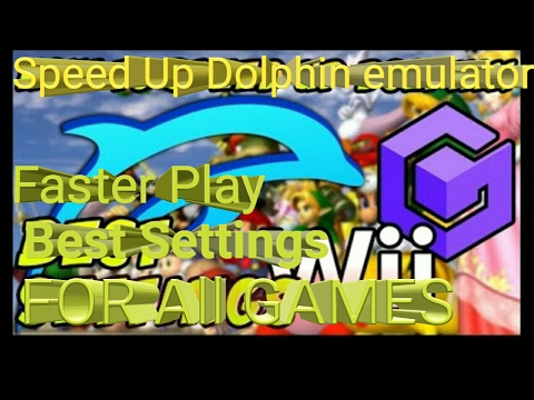 how to make my dolphin emulator run faster mac